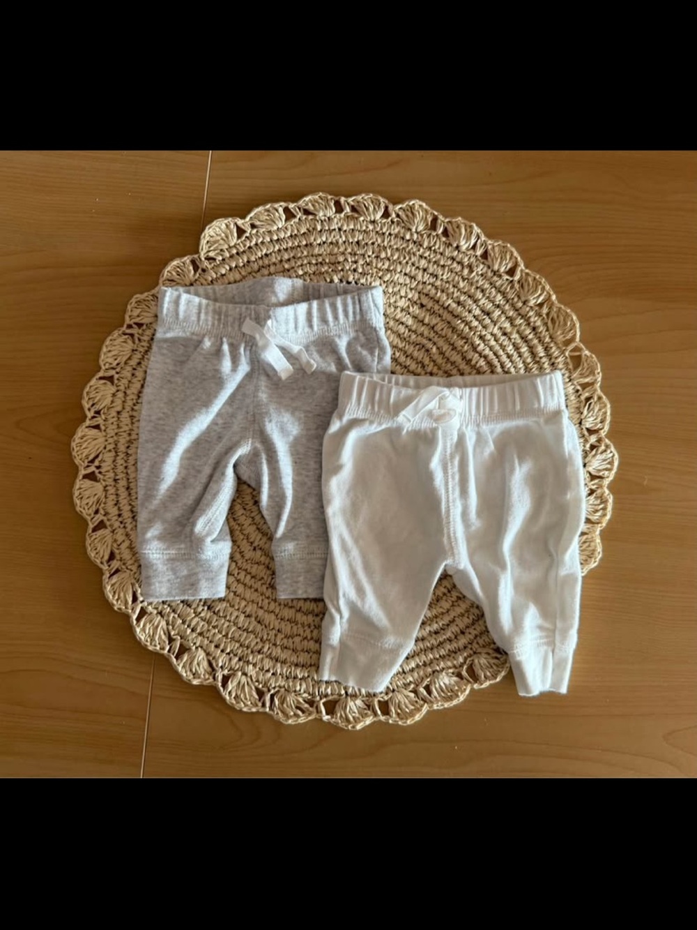 Target Baby Leggings Duo - Gray and White